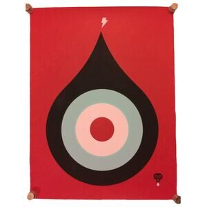 AESTHETIC APPARATUS 2007 Doomdrips Doomdrop Target Poster Print SIGNED NUMBERED